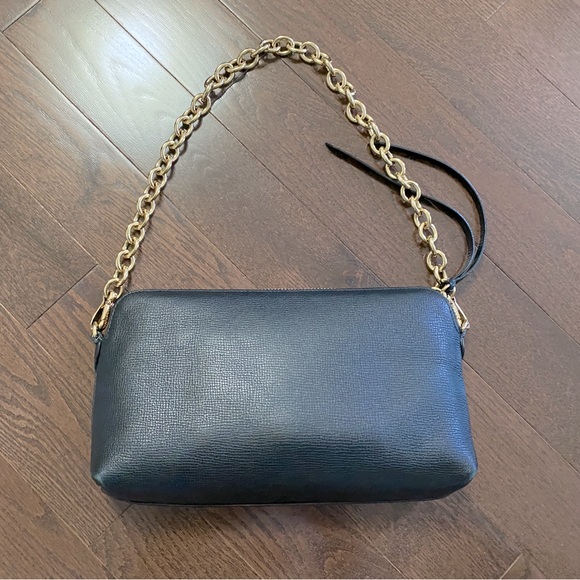 Black Burberry Studded Shoulder Bag - Picture 2 of 2